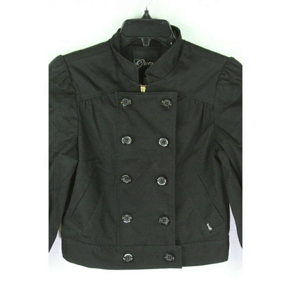 Guess Moto Jacket Biker Girls Small